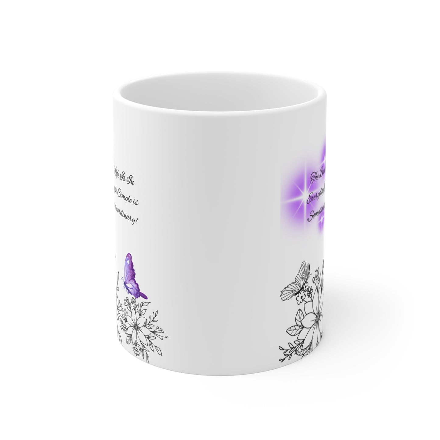 Inspirational Coffee-Tea Mug 11oz - Coffee Cups - Relaxation