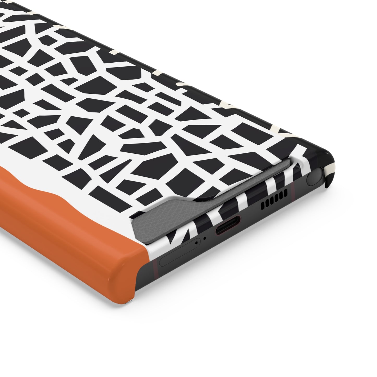 Ethnic Phone Case with Card Holder - Unique Phone Cases - Ethnic Print Phone Case