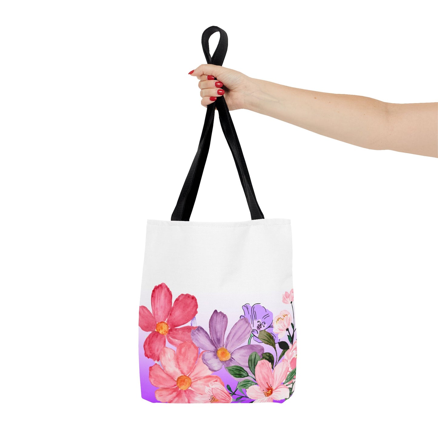 Colorful Floral Tote Bag (AOP)