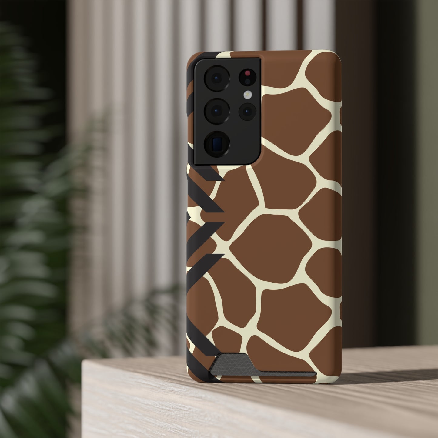 Ethnic Phone Case with Card Holder - Unique Phone Cases - Ethnic Print Phone Case