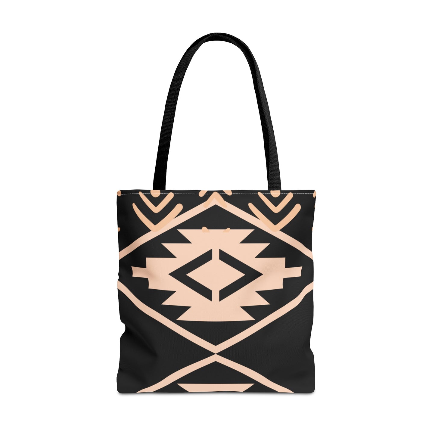 Tote Bag (AOP) - Stylish Tote Bags - Pink & Black