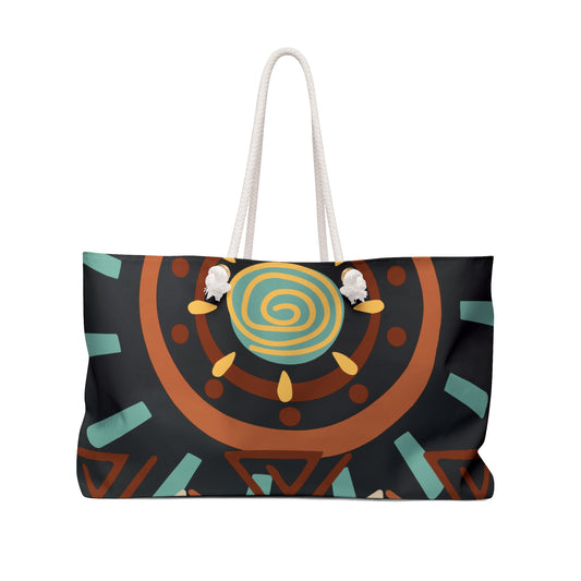 Beautiful Ethnic Weekender Bag - Overnight Bags - Oversized Bags - Beach Bags - Fitness