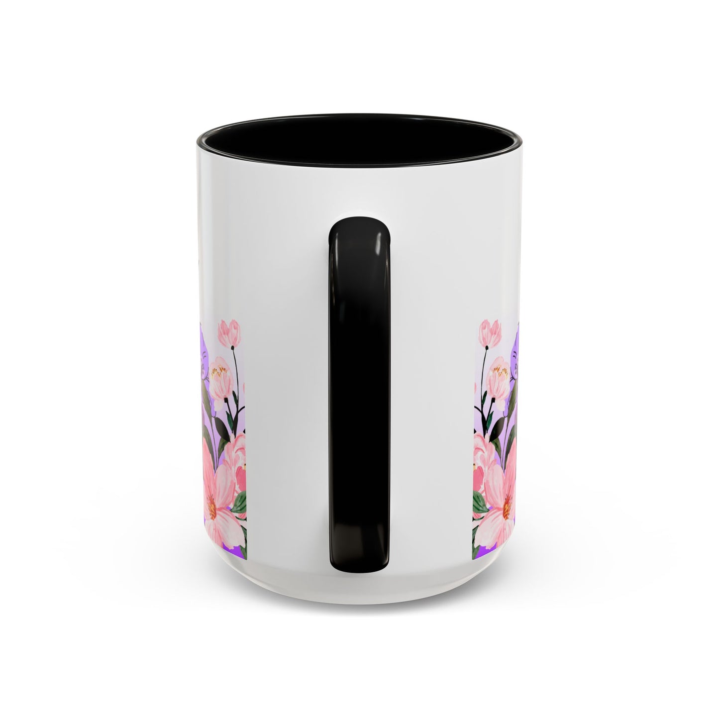 Inspirational Floral - Accent Coffee Mug (11, 15oz)