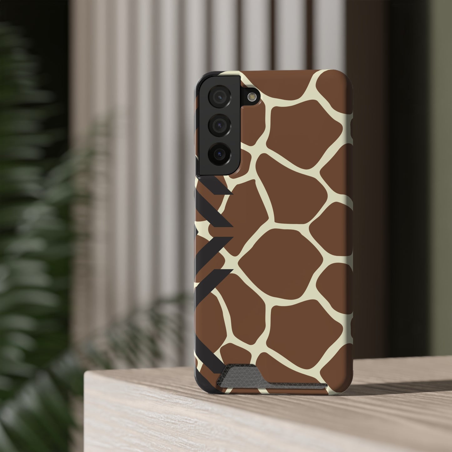 Ethnic Phone Case with Card Holder - Unique Phone Cases - Ethnic Print Phone Case