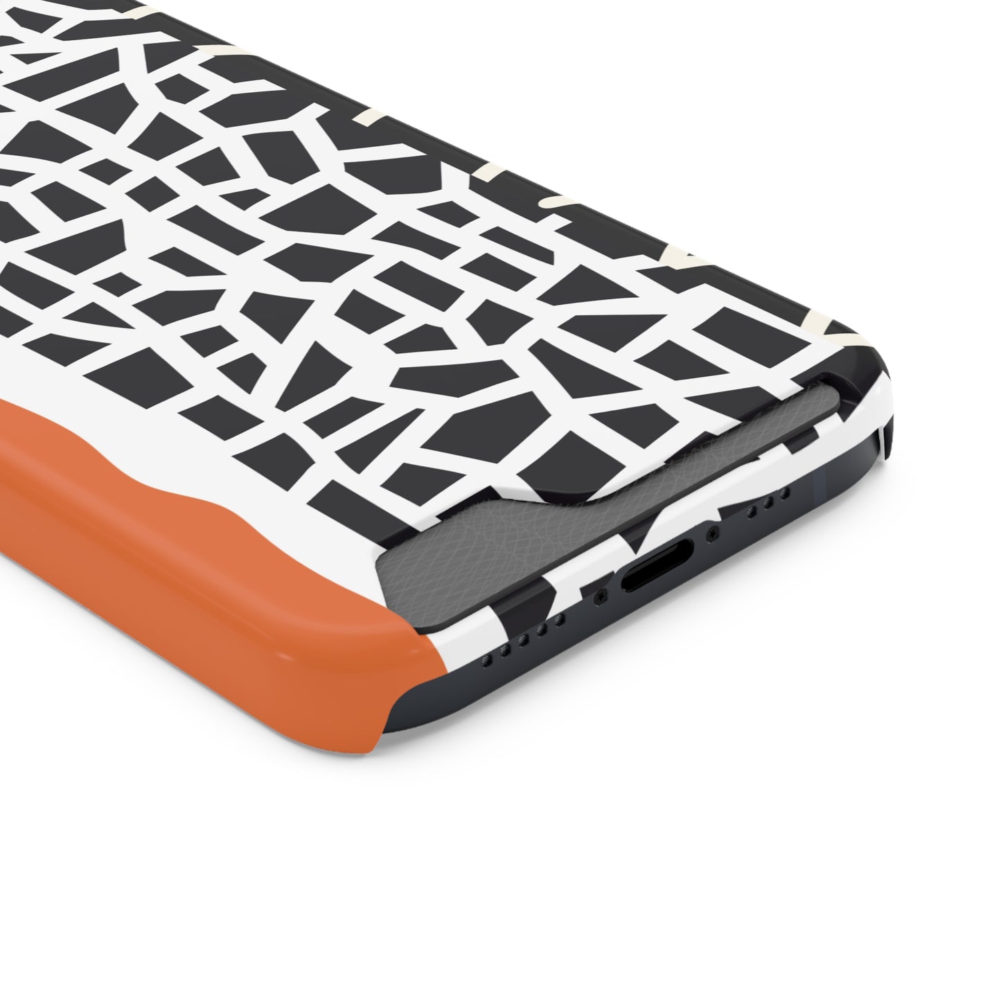Ethnic Phone Case with Card Holder - Unique Phone Cases - Ethnic Print Phone Case