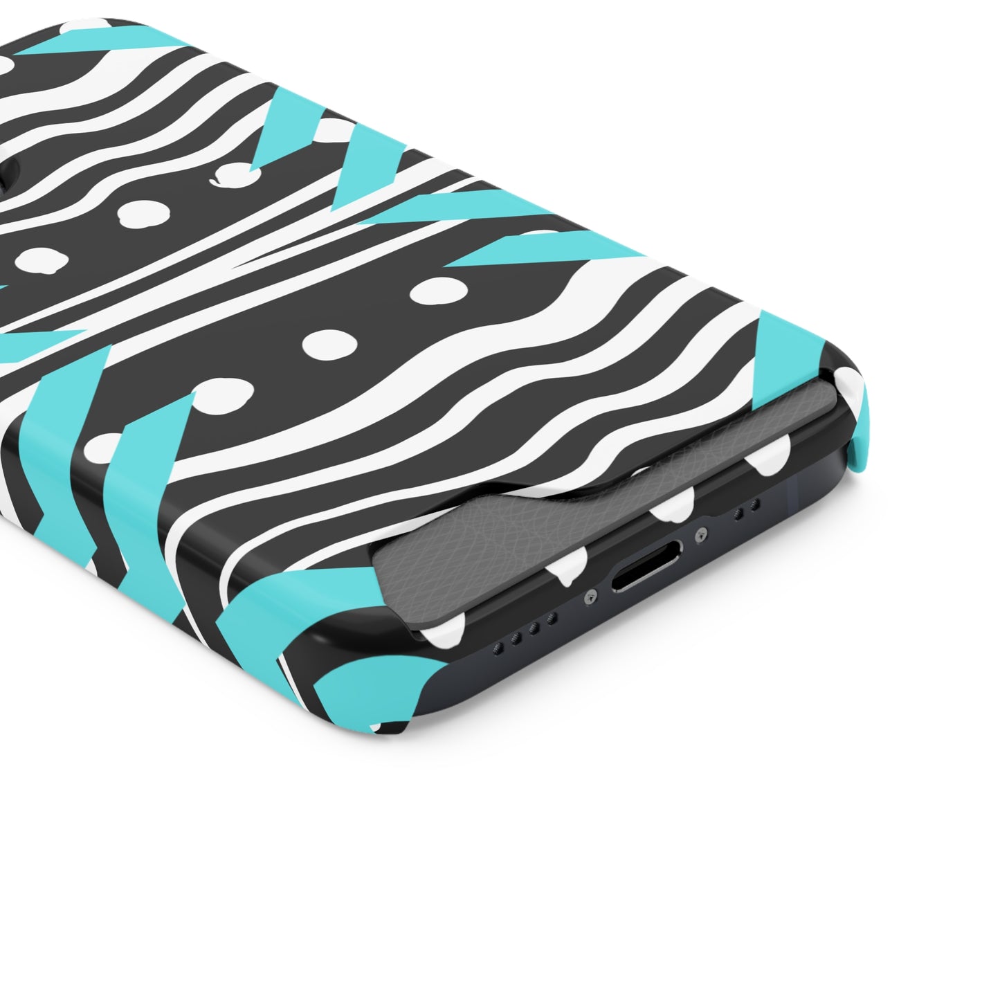 Ethnic Phone Case with Card Holder - Unique Phone Cases - Ethnic Print Phone Case