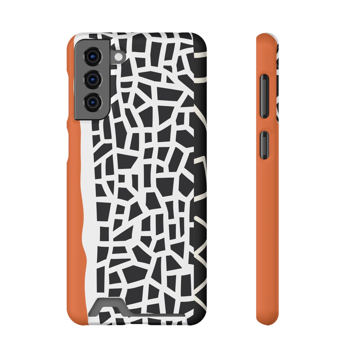Ethnic Phone Case with Card Holder - Unique Phone Cases - Ethnic Print Phone Case