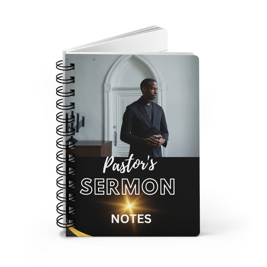 Pastor's Sermon Notes - Spiral Bound Journal