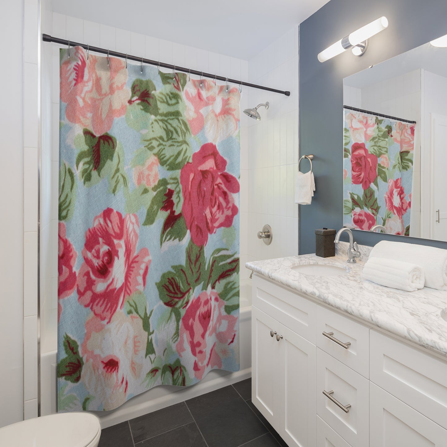 Floral Shower Curtains - Curtains - Bathrooms - Decorative Shower Curtains