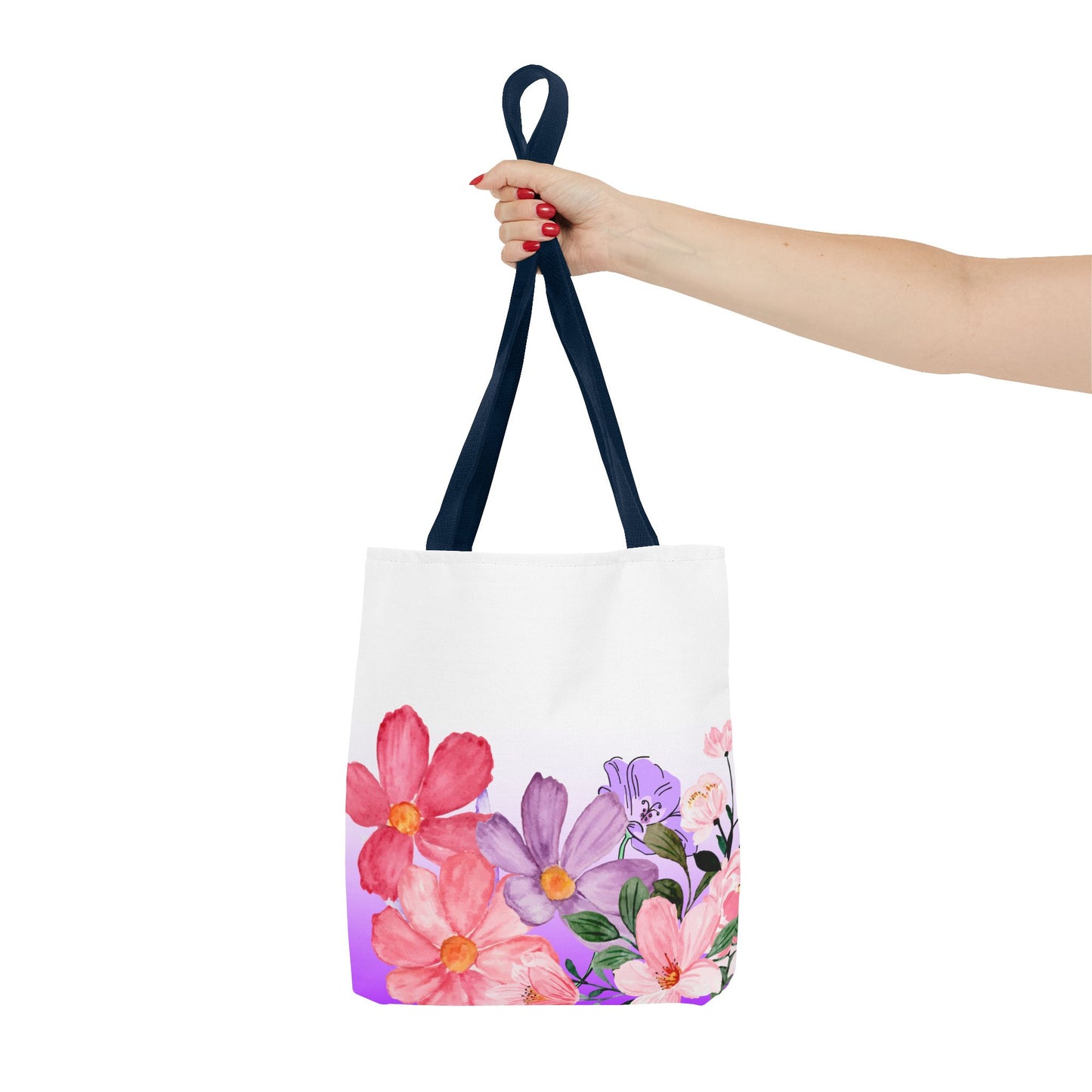 Colorful Floral Tote Bag (AOP)