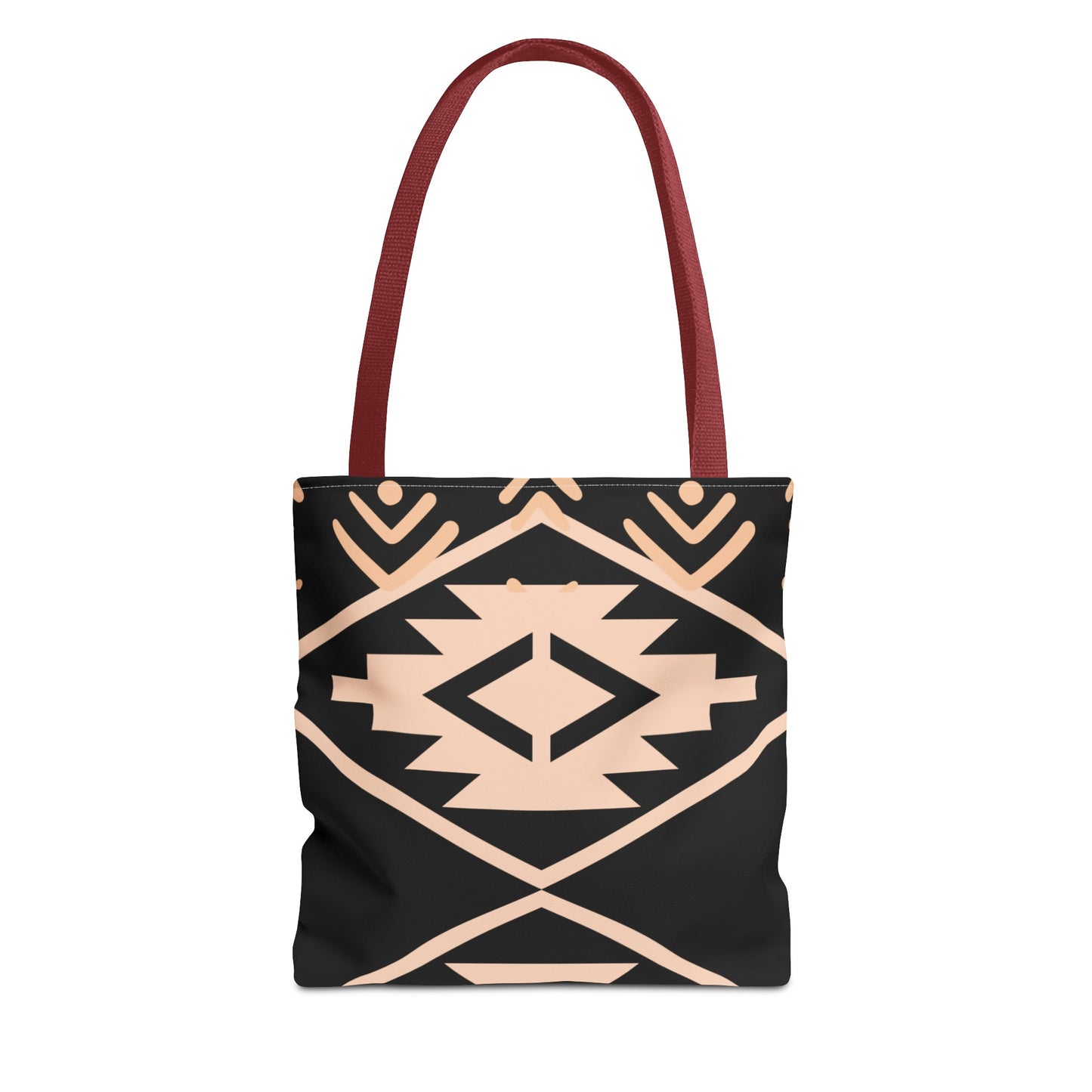 Tote Bag (AOP) - Stylish Tote Bags - Pink & Black