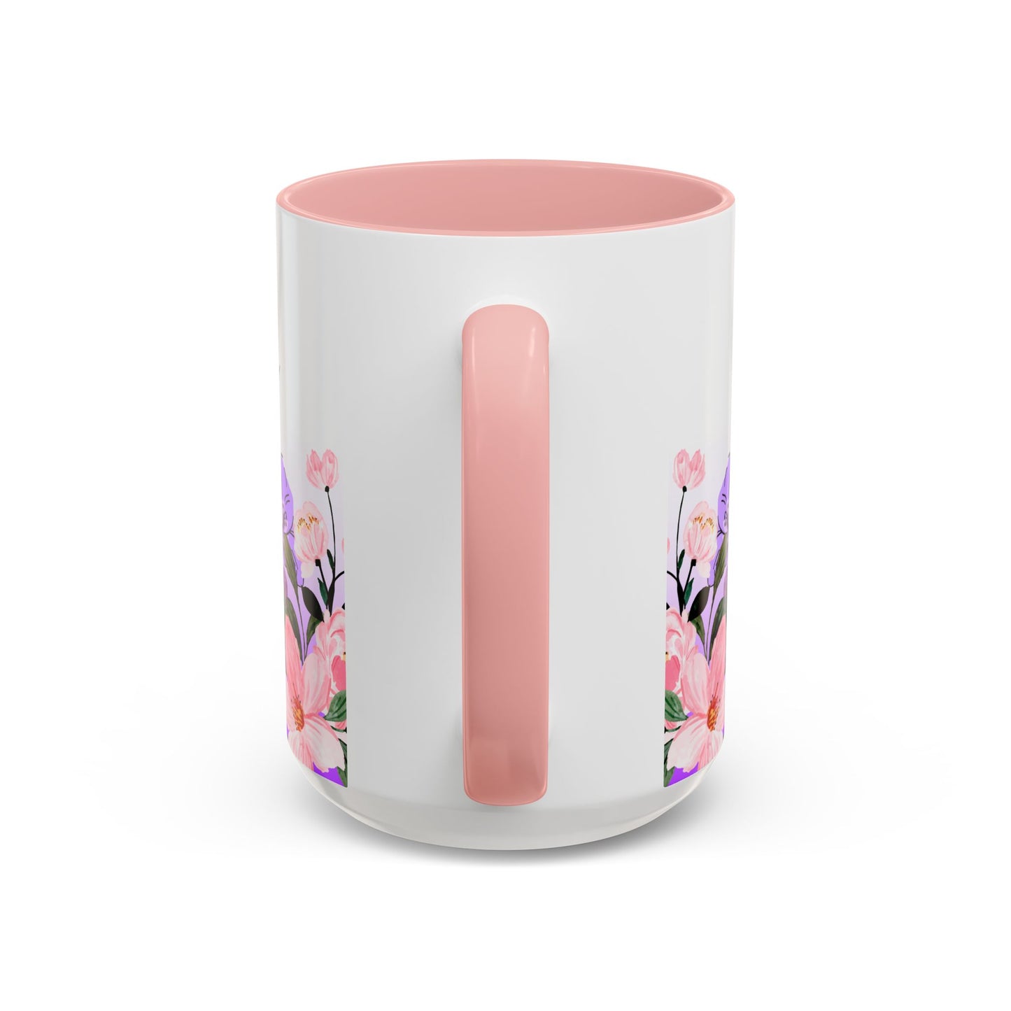 Inspirational Floral - Accent Coffee Mug (11, 15oz)