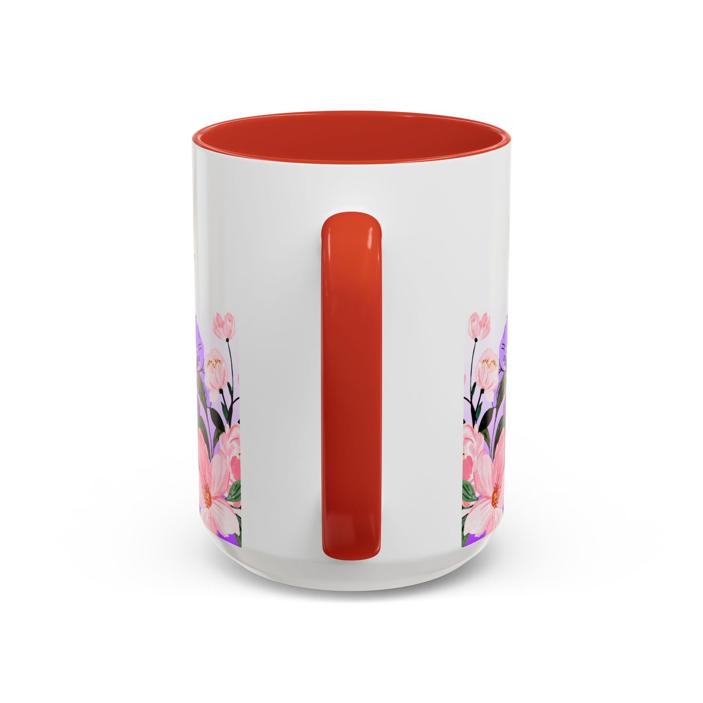 Inspirational Floral - Accent Coffee Mug (11, 15oz)