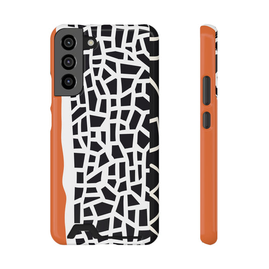 Ethnic Phone Case with Card Holder - Unique Phone Cases - Ethnic Print Phone Case