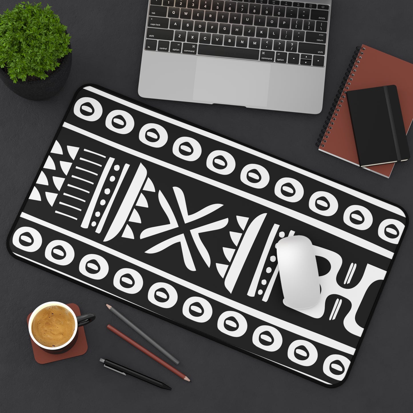 Beautiful Ethnic Print - Desk Mat - Office - Study - Gifts - Household Items