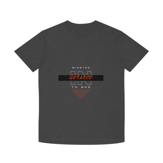 "Minister In Service to God" - Unisex Faded Shirt