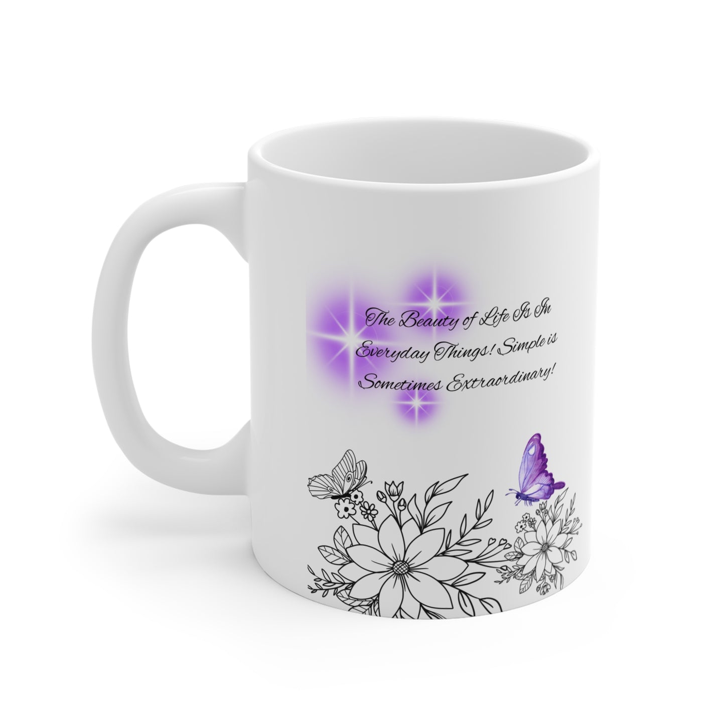 Inspirational Coffee-Tea Mug 11oz - Coffee Cups - Relaxation