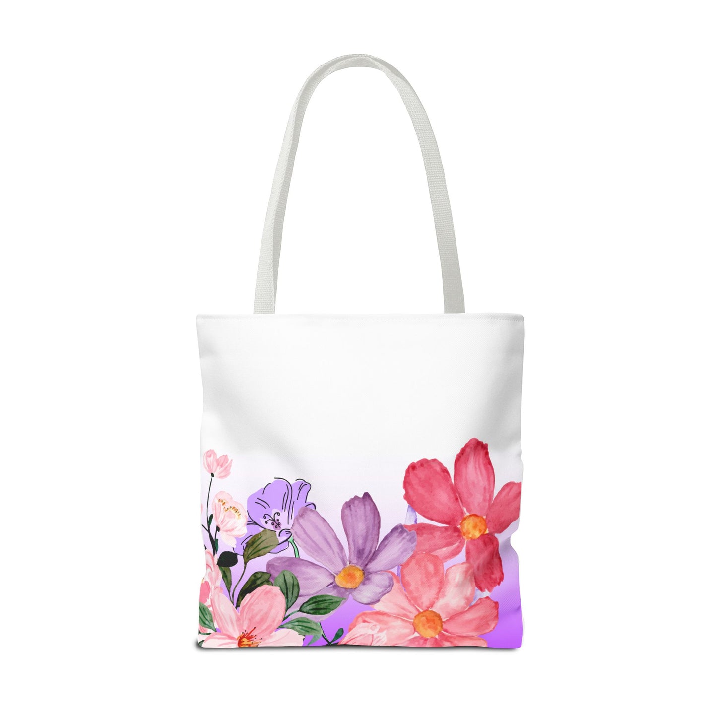 Colorful Floral Tote Bag (AOP)