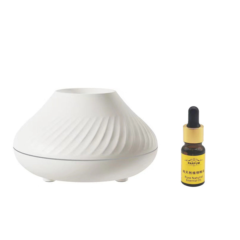 Drop Shipping RGB 130ML Flame Humidifier Diffuser Aroma Essential Oil Fire Flame Aroma Diffuser