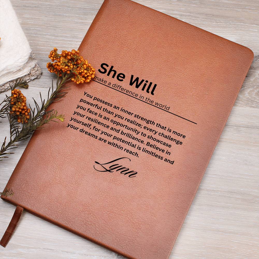 Personalized Inspirational Journal for Women: Boost Confidence and Achieve Your Dreams