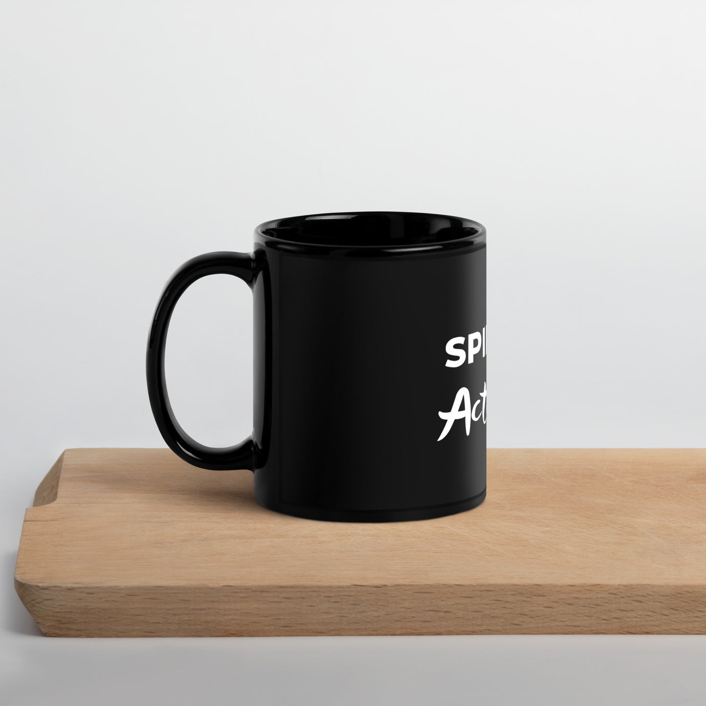 Enchanted Zeal™ - Black Glossy Mug ("Spiritual Activation")