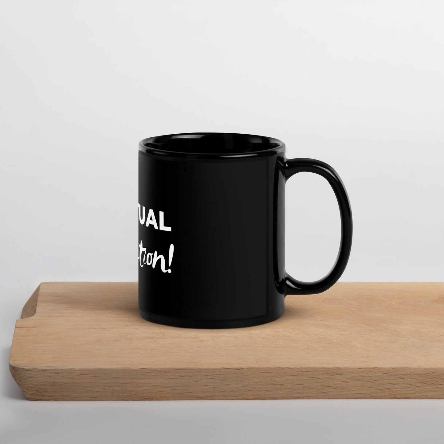 Enchanted Zeal™ - Black Glossy Mug ("Spiritual Activation")