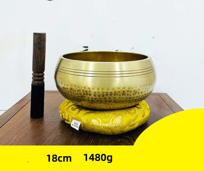 Nepalese Handmade Buddha Sound Bowl