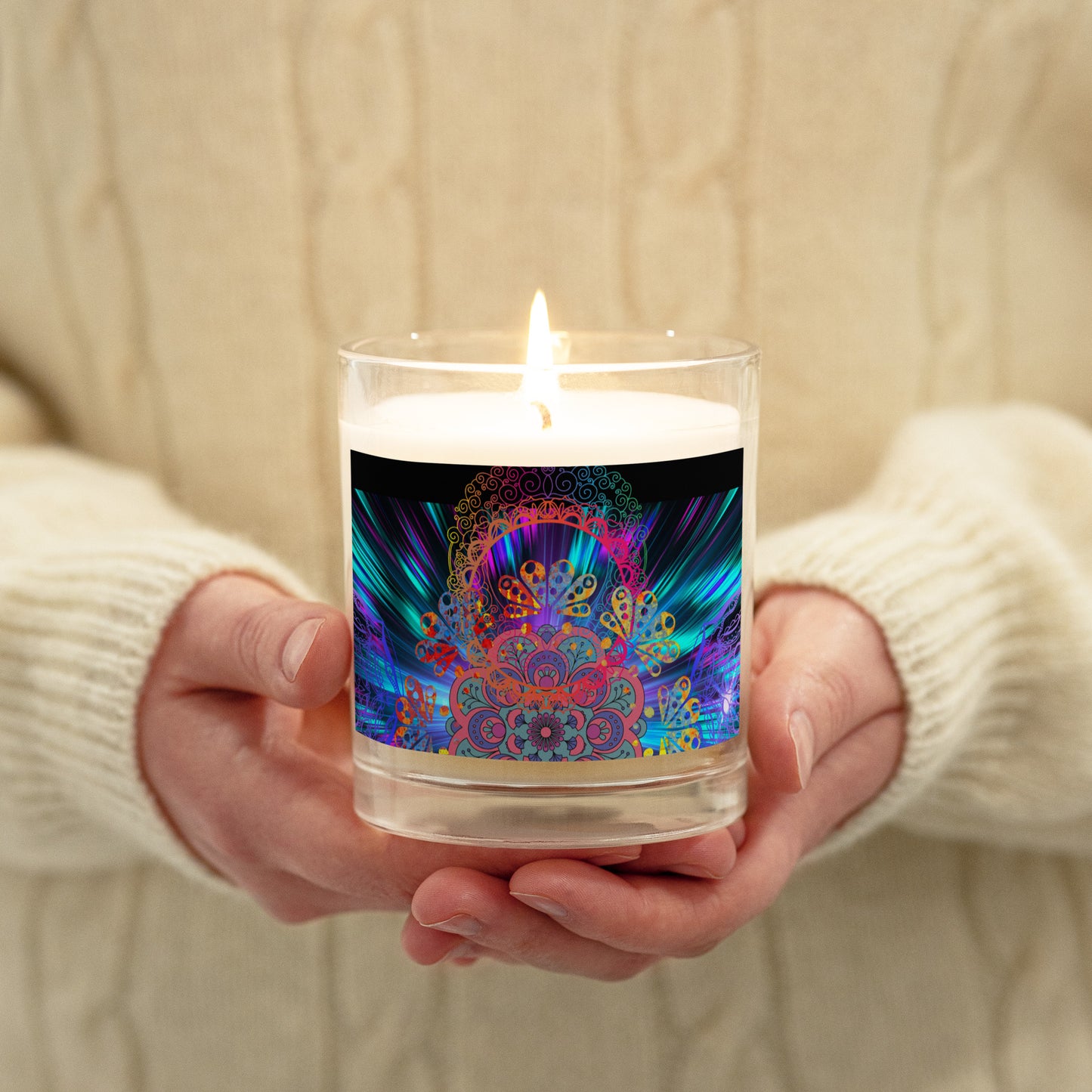 Enchanted Zeal™ - Glass jar soy wax candle