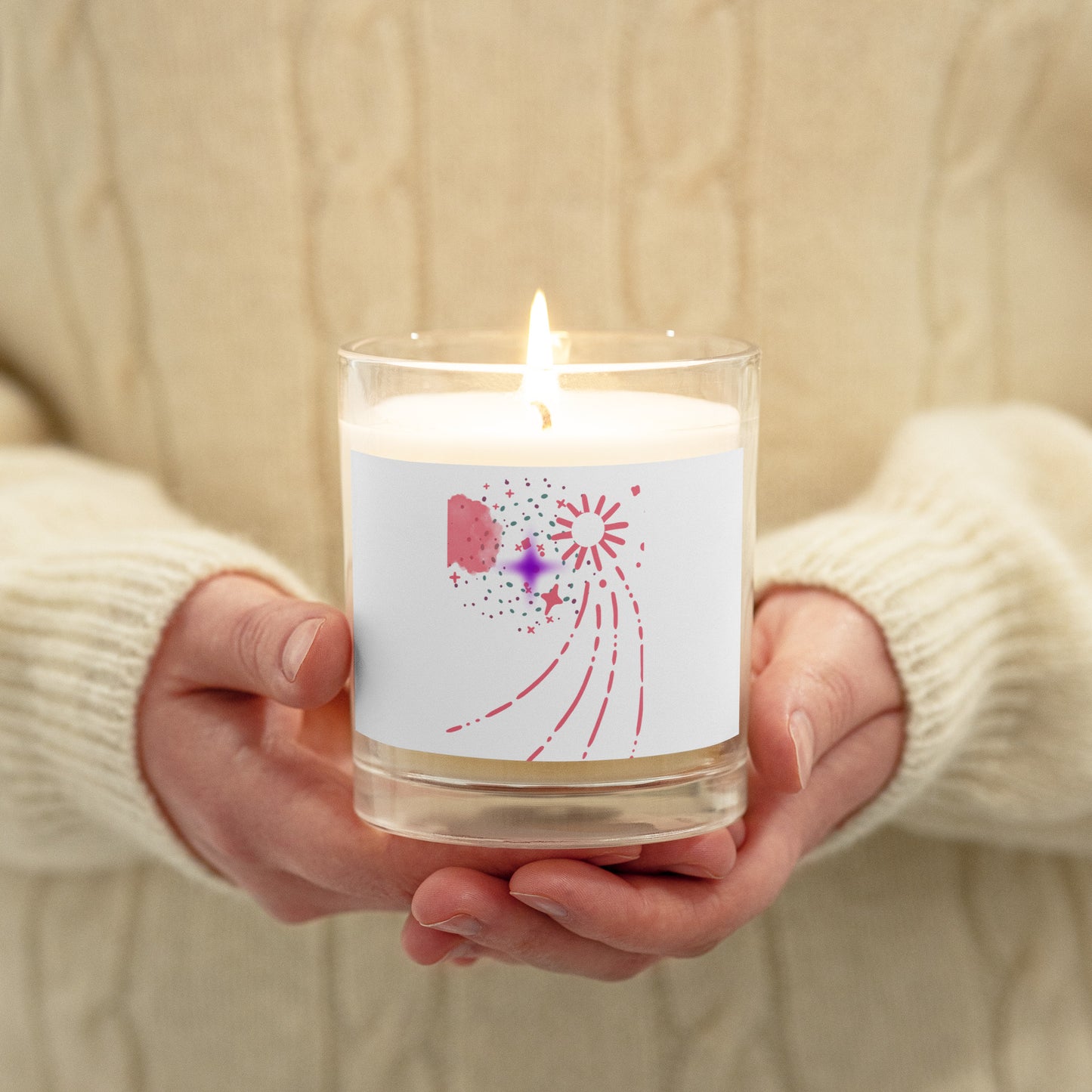 Enchanted Zeal™ - Glass jar soy wax candle