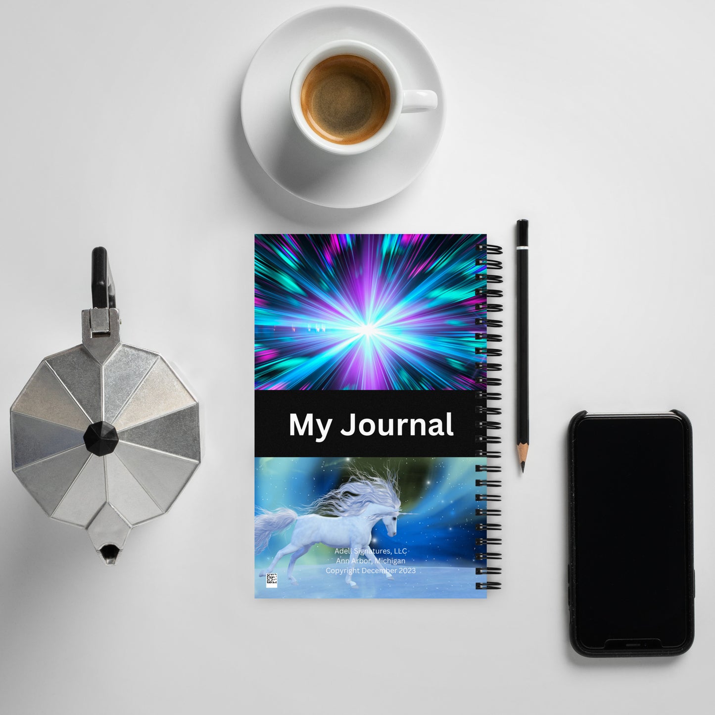 "My Journal" Spiral notebook