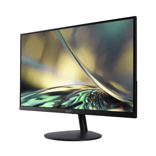 Acer SB272 EBI 27" Full HD (1920 x 1080) IPS Zero-Frame Gaming Office Monitor | AMD FreeSync Technology | Ultra-Thin Stylish Design | 100Hz | 1ms (VRB) | Low Blue Light | Tilt | HDMI & VGA Ports