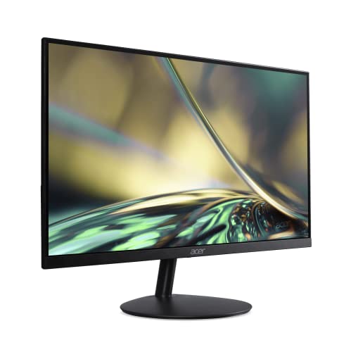 Acer SB272 EBI 27" Full HD (1920 x 1080) IPS Zero-Frame Gaming Office Monitor | AMD FreeSync Technology | Ultra-Thin Stylish Design | 100Hz | 1ms (VRB) | Low Blue Light | Tilt | HDMI & VGA Ports