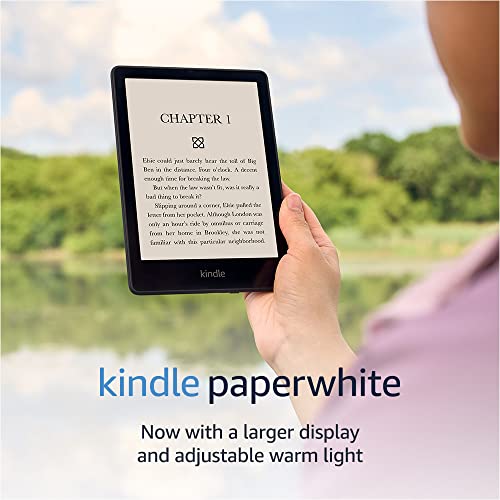 Kindle Paperwhite (16 GB) – Now with a 6.8" display and adjustable warm light – Black