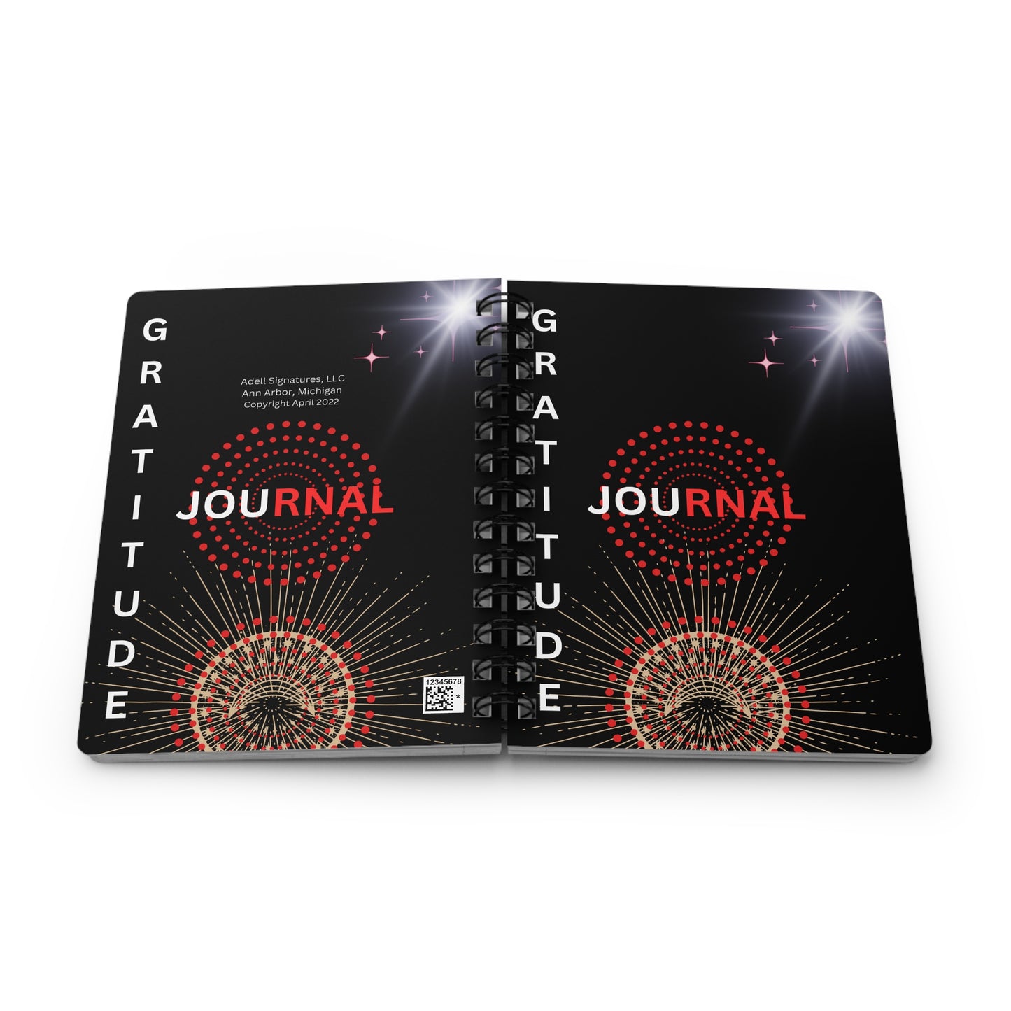 Gratitude Journal - Spiral Bound Journal