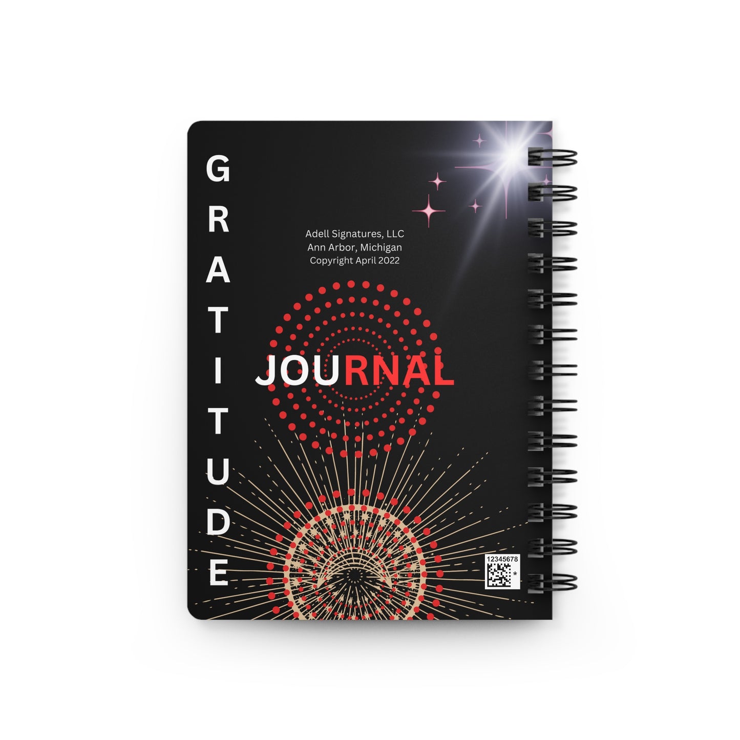 Gratitude Journal - Spiral Bound Journal