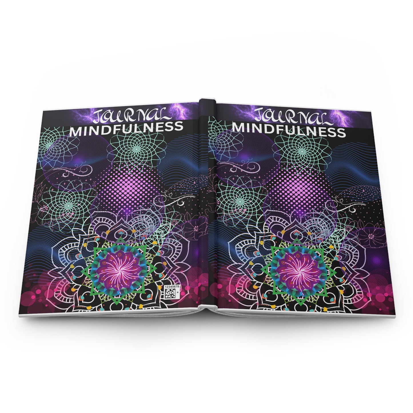 Mindfulness - Hardcover Journal (Matte) Inspirational Encouraging Mindfulness Peace